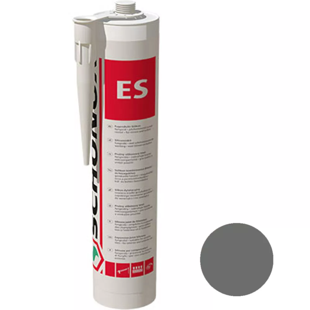 Schönox ES Ciemnoszary Silikon Do Uszczelniania Fug (300ml)