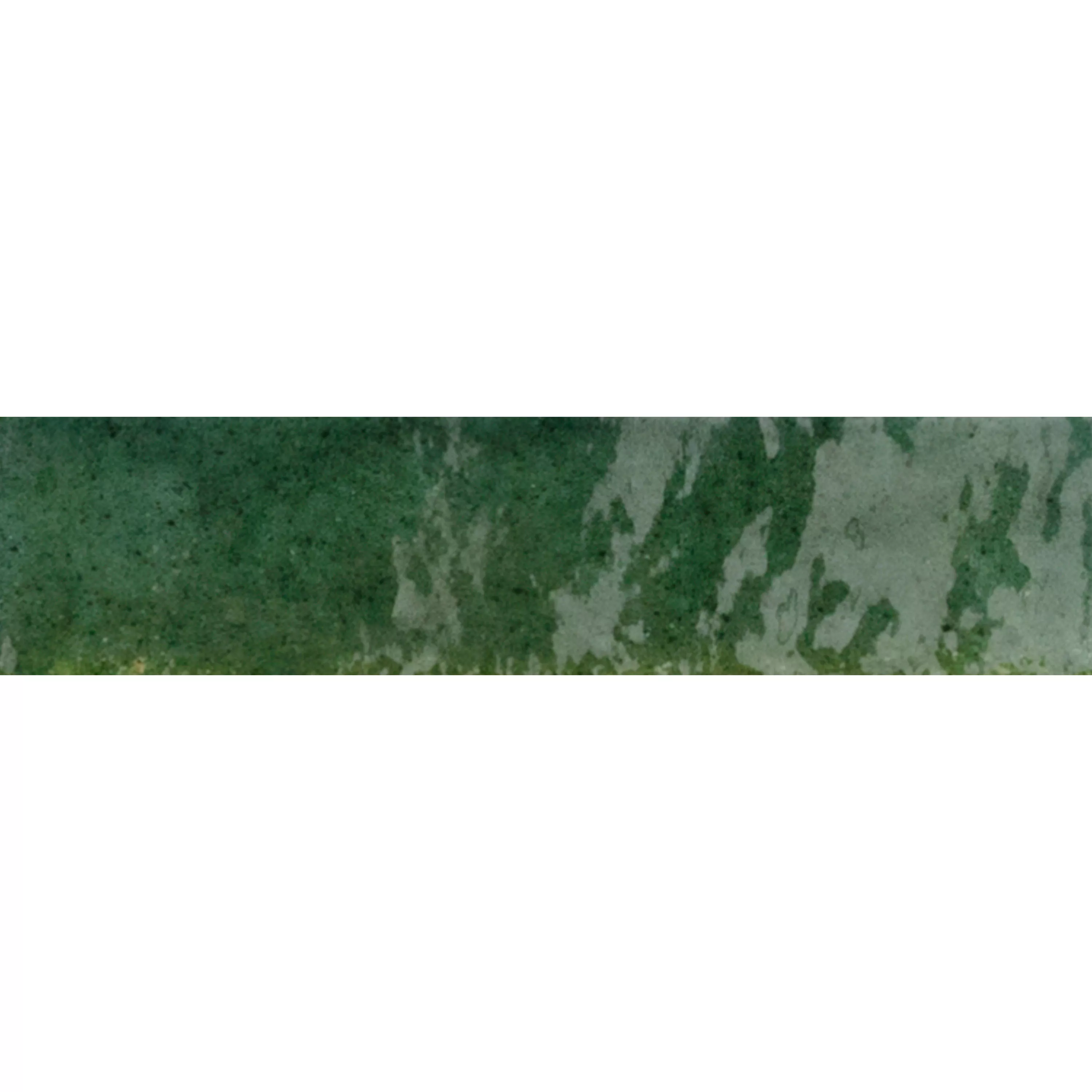 Próbka Płytki Ścienne Laguna Błyszczący Karbowany Zielony 6x24cm