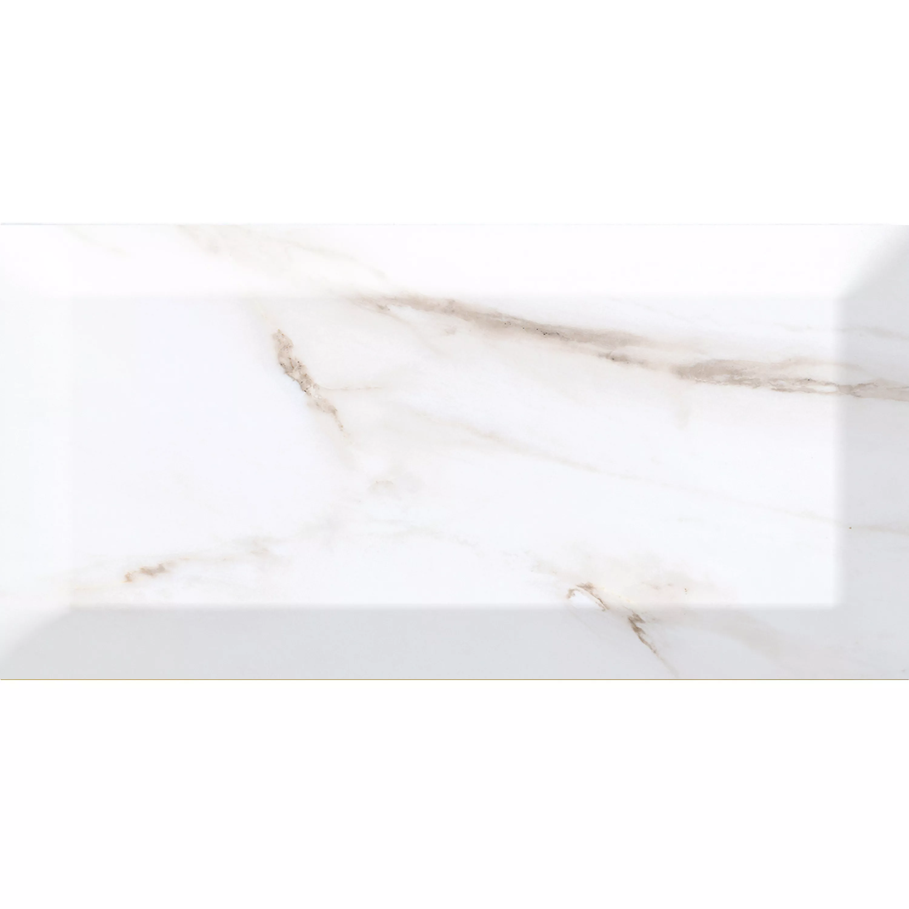 Metro Płytki Ścienne Mystic Carrara 10x20cm Metro Płytki Ścienne Mystic Carrara 10x20cm