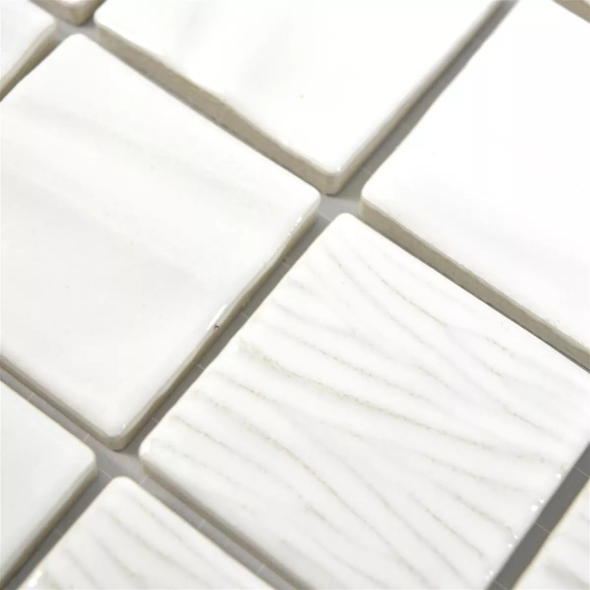 Mozaika Ceramiczna Płytki Rokoko 3D Edelweiß