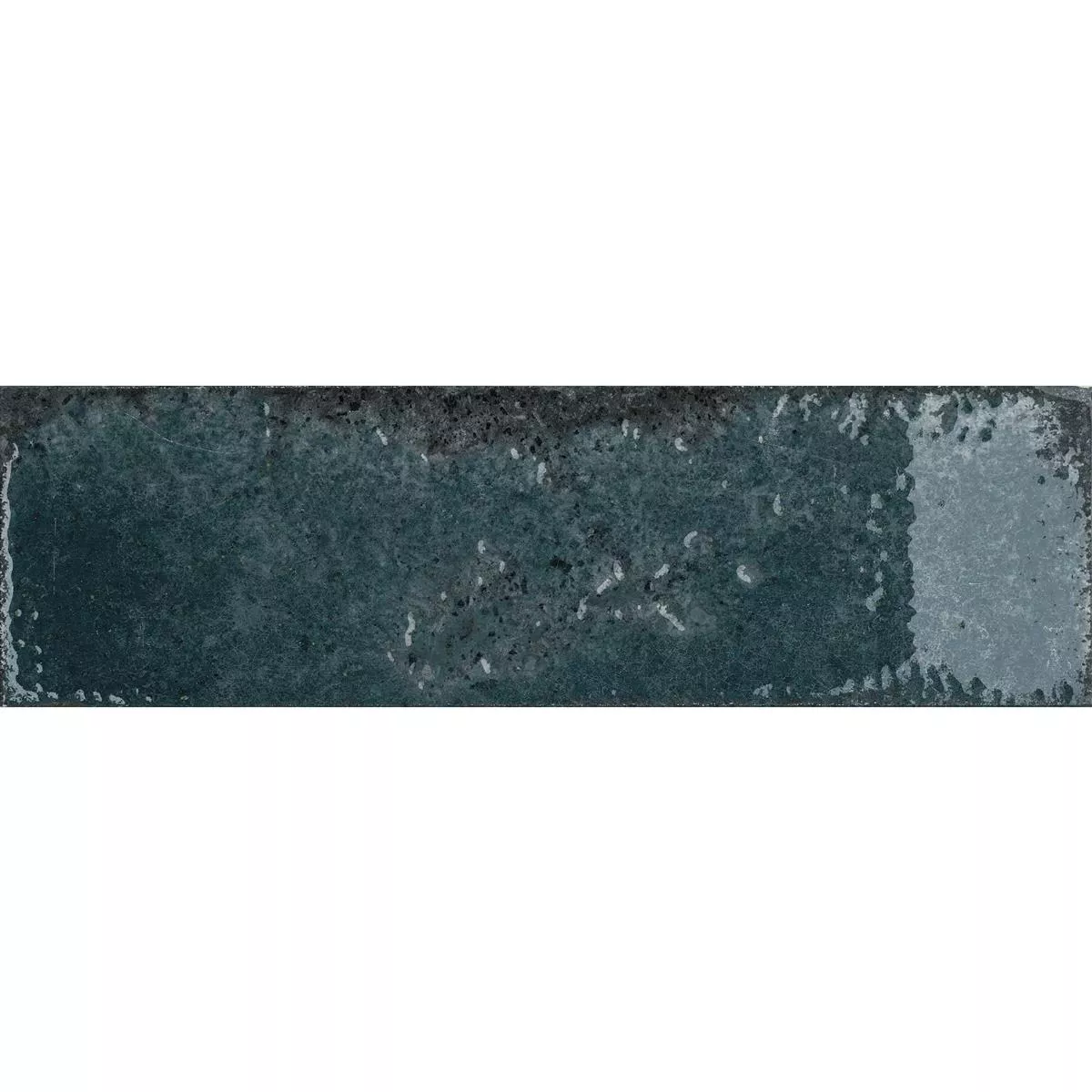 Płytki Ścienne Lara Błyszczący Karbowany 10x30cm Niebieski