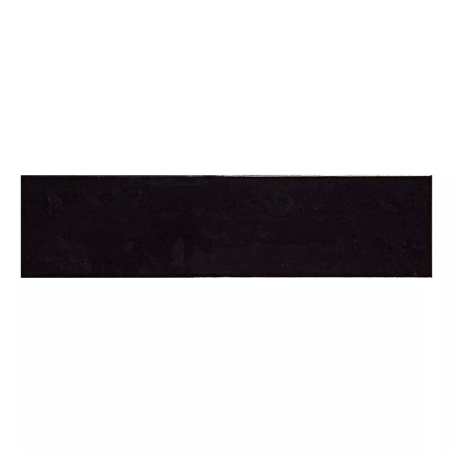 Alcacer Czarny Błyszczący Rustykalny 7,5x30 cm Negro