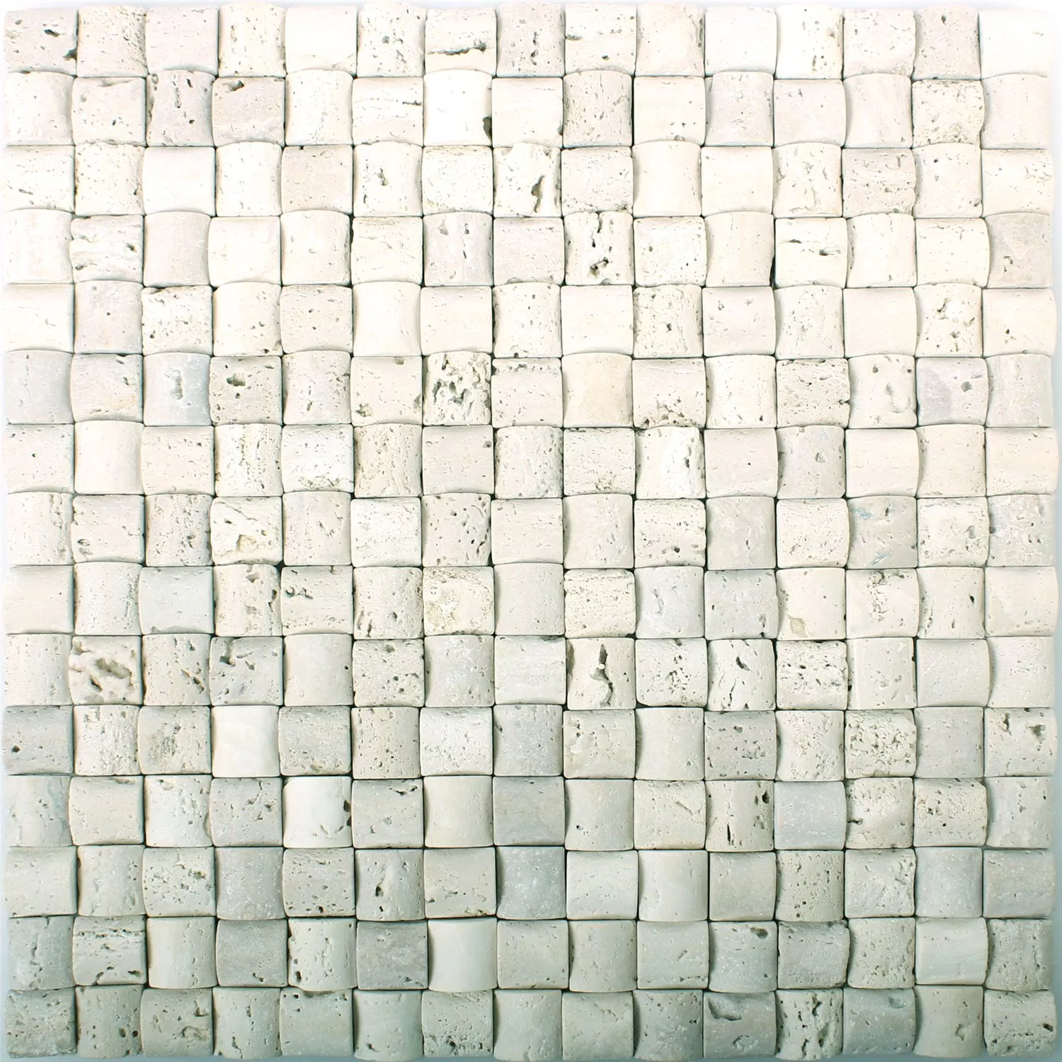 Próbka Kamień Naturalny Mozaika Płytki Trawertyn Galene Beżowy 3D