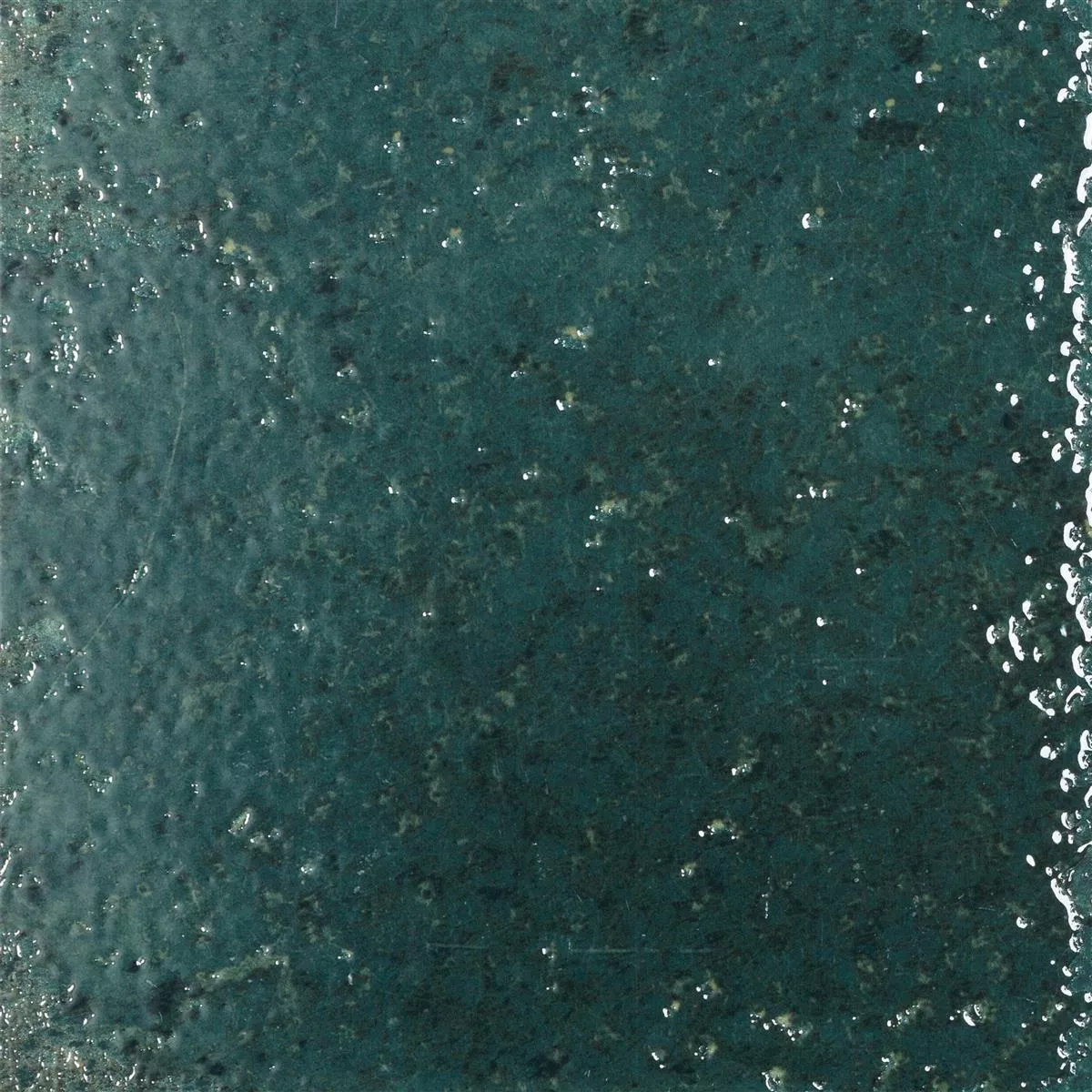 Płytki Ścienne Lara Błyszczący Karbowany 15x15cm Zielony Płytki Ścienne Lara Błyszczący Karbowany 15x15cm Zielony