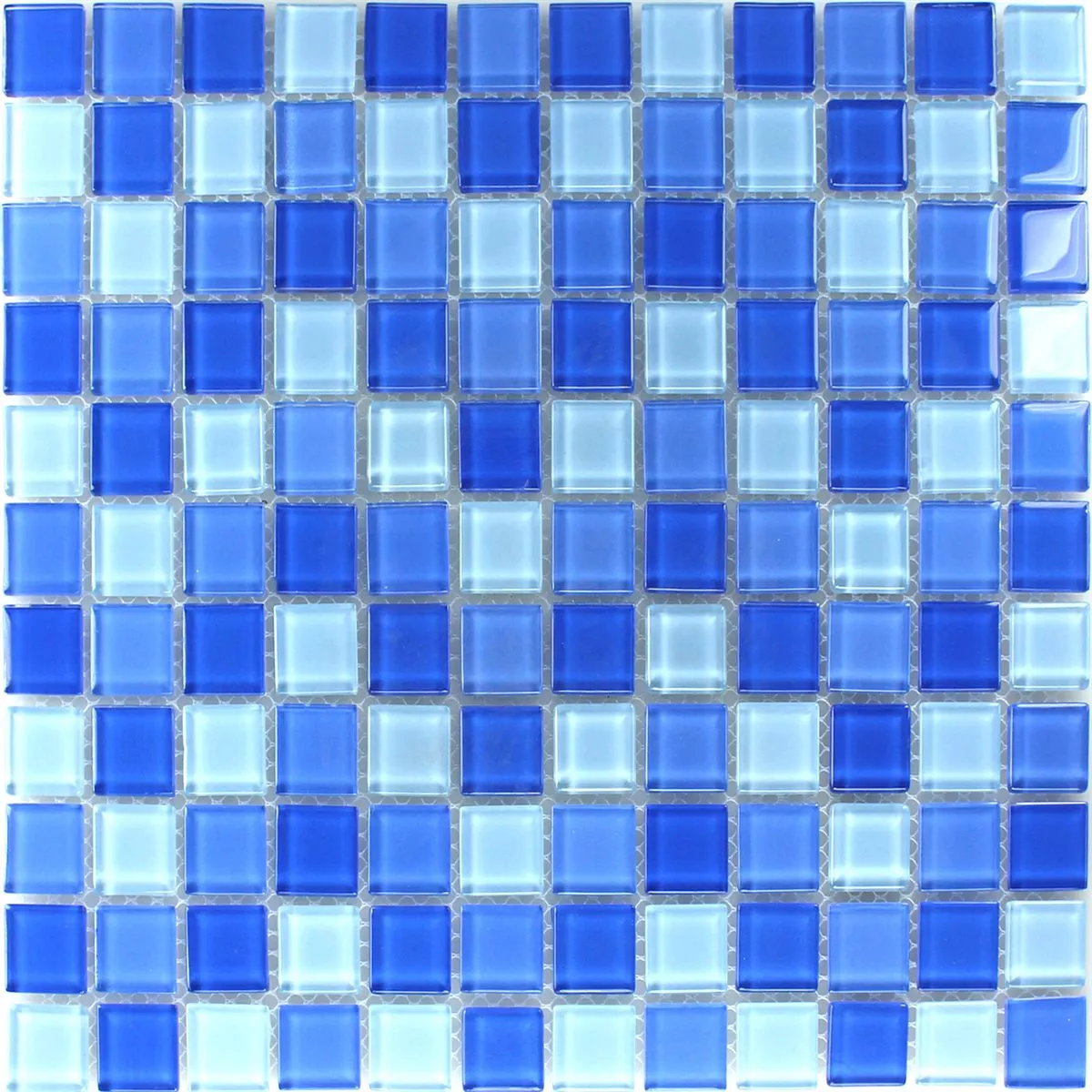 Mozaika Szkło Jasnoniebieski 25x25x4mm