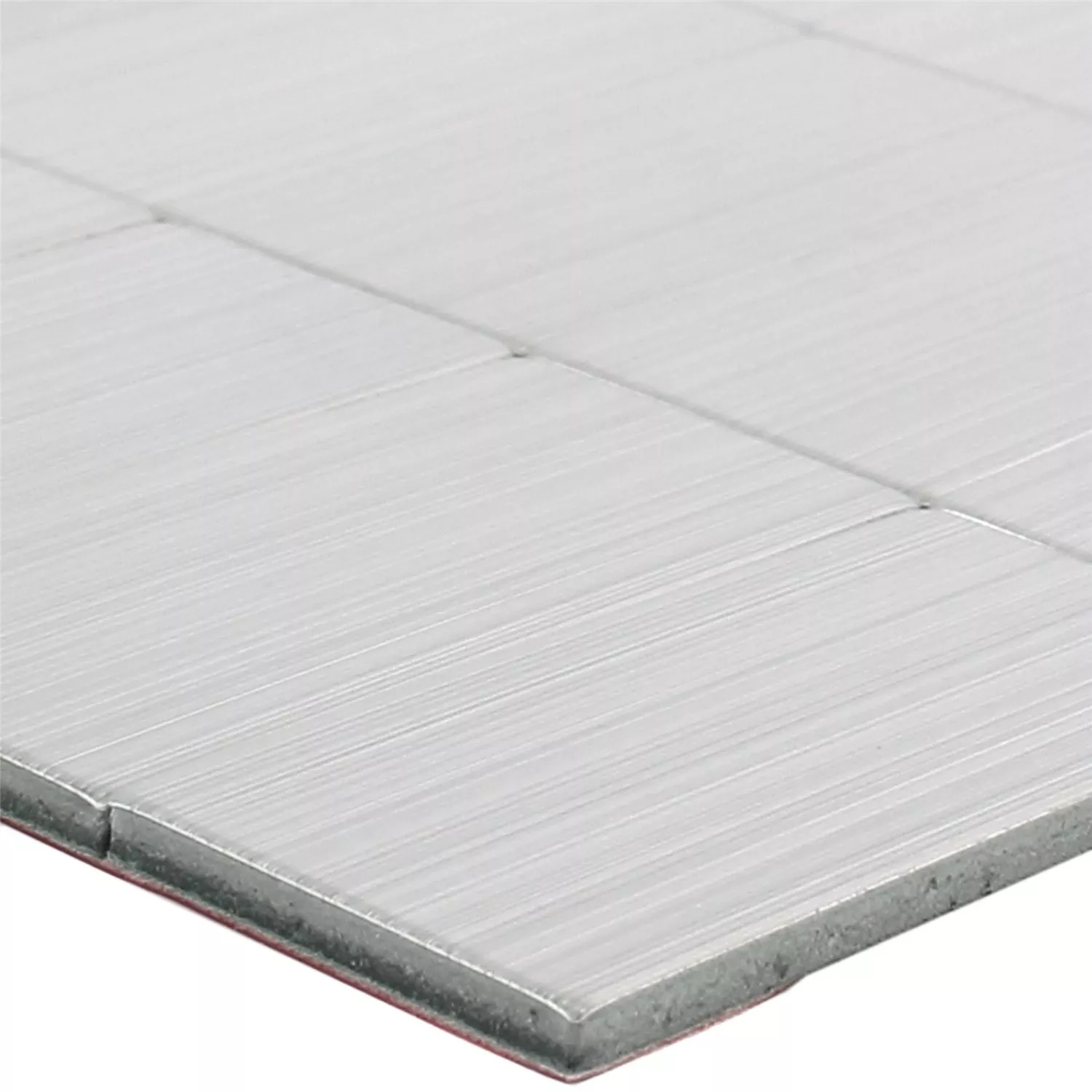 Mozaika Metal Samoprzylepny Mikros Srebrny Prostokąt Mozaika Metal Samoprzylepny Mikros Srebrny Prostokąt