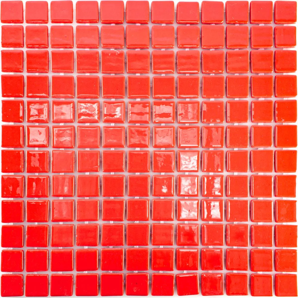 Próbka Szkło Pool Basenowa Mozaika Pixley Czerwone