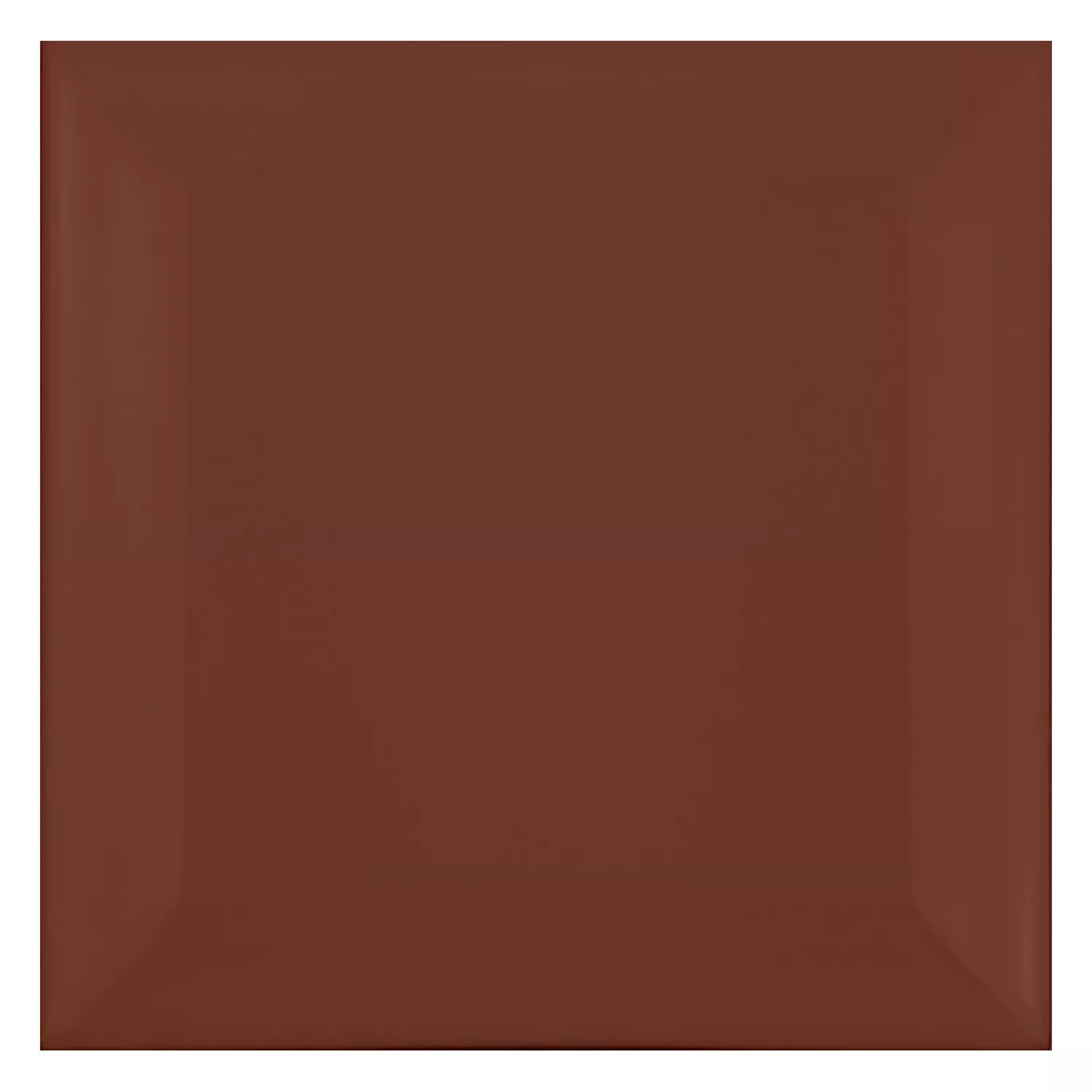 Kafelek metra Brązowy Matowy 10x10 cm Z Faset Catarina Marron