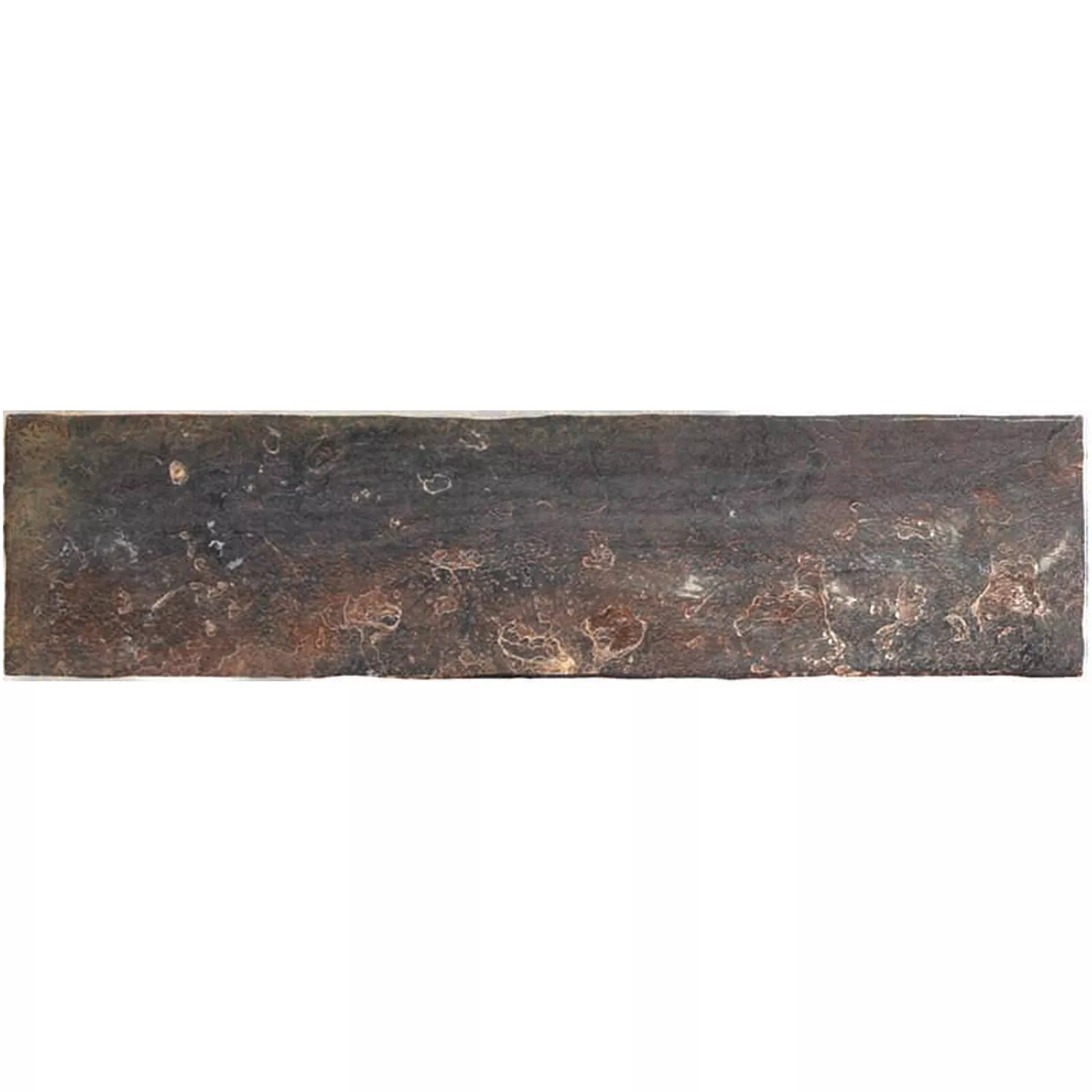 Płytki Ścienne Wilhelmsburg Karbowany 7,5x30cm Miedź