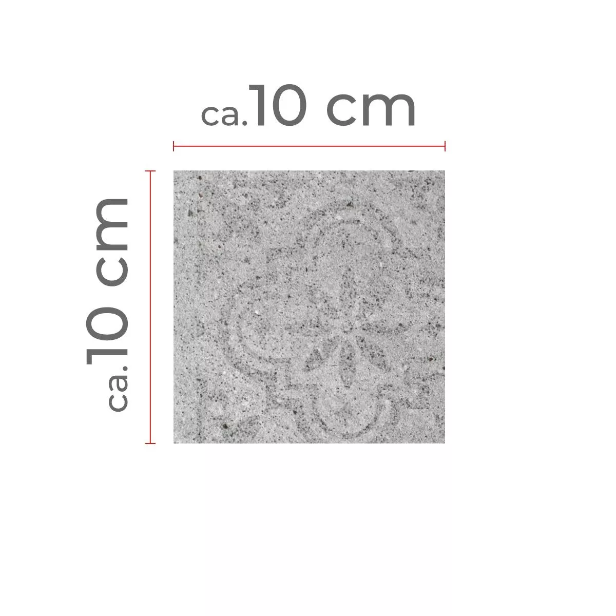 Próbka Mozaika Ceramiczna Płytki Jeylo Retro Optyka Szary Q95
