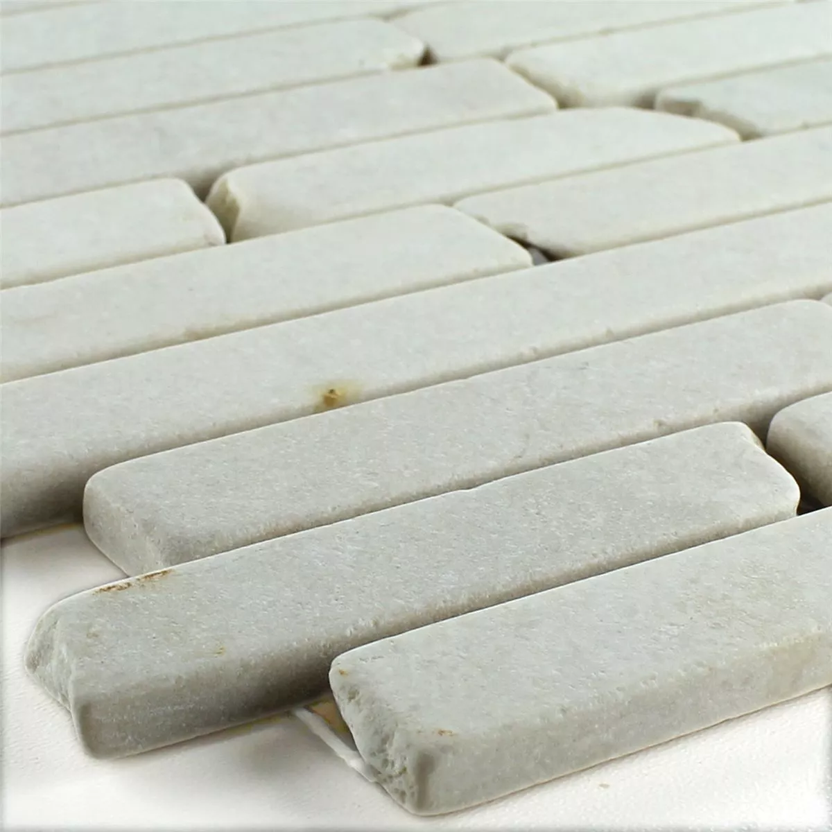 Próbka Mozaika Marmur Botticino Brick