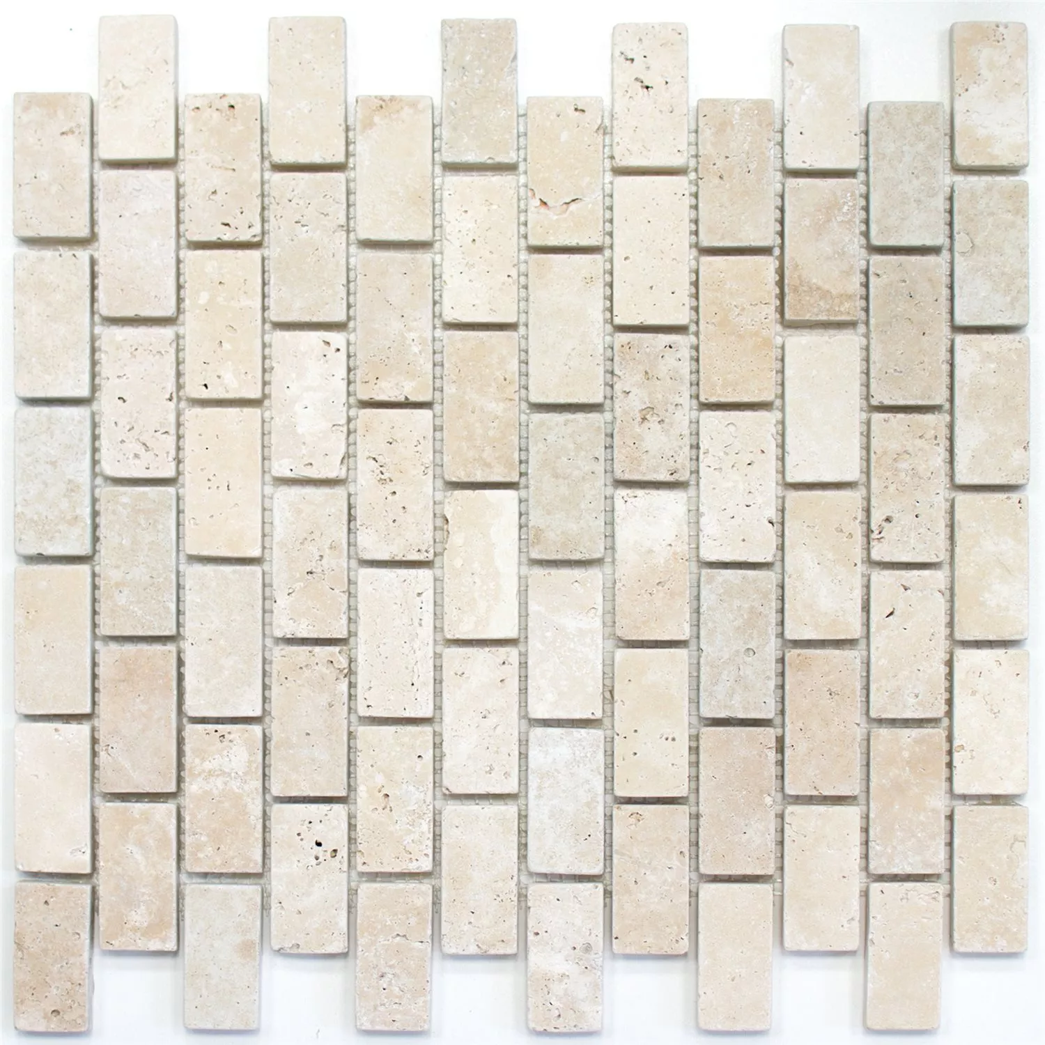 Mozaika Trawertyn Barga Beżowy Brick