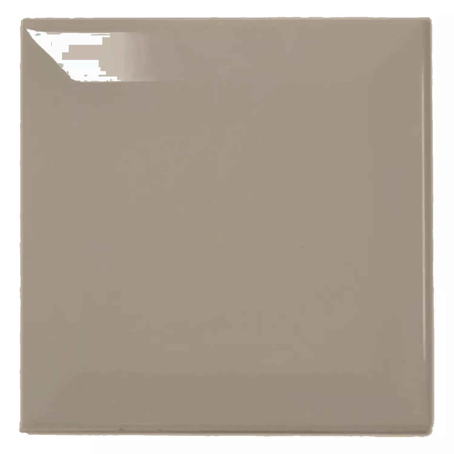 Kafelek metra Brązowy Błyszczący 10x10 cm Z Faset Catarina Mink