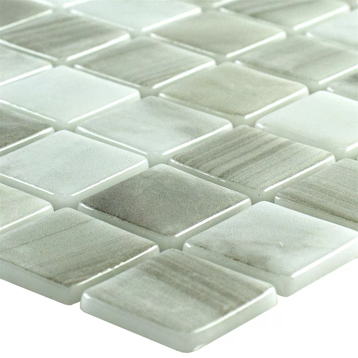 Mozaika szklana na basen Baltic Beżowy 25x25mm Mozaika szklana na basen Baltic Beżowy 25x25mm