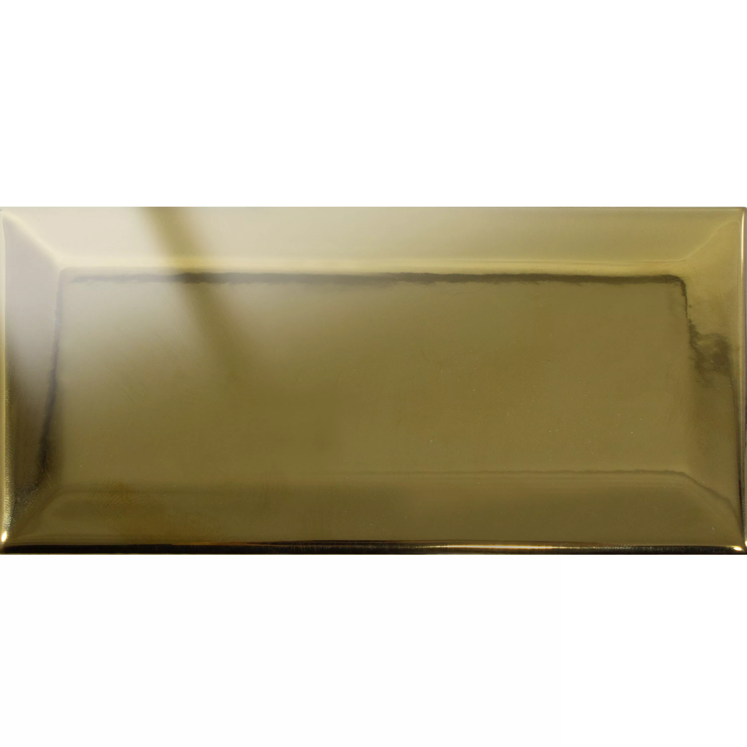 Metro Płytki Ścienne Heliopolis Z Faset Ekskluzywny Złoto 7,5x15cm  Metro Płytki Ścienne Heliopolis Z Faset Ekskluzywny Złoto 7,5x15cm