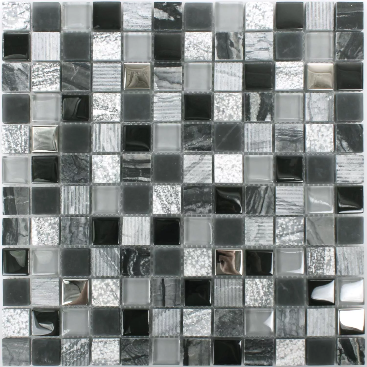 Mozaika Venzona Czarny Srebrny 23