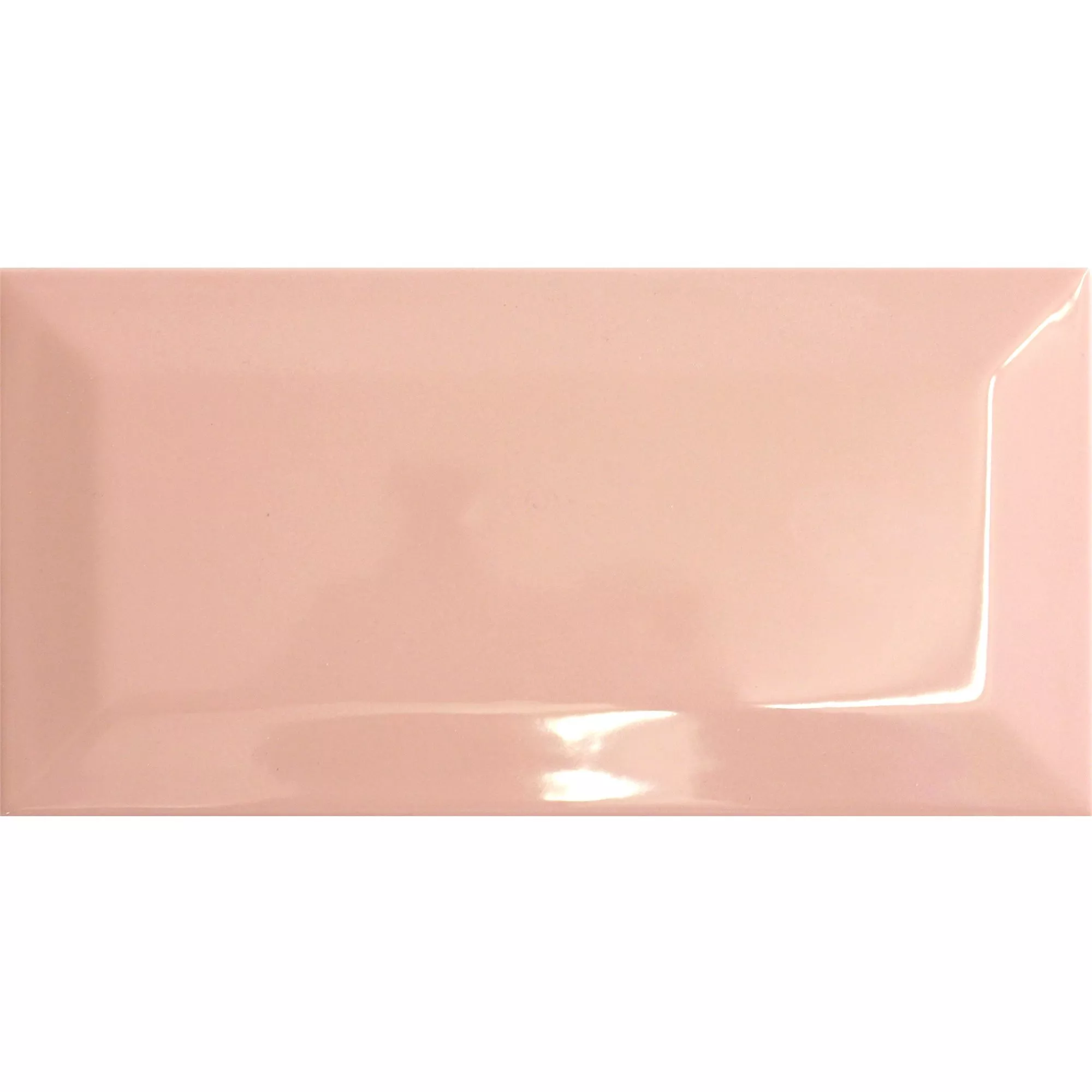 Próbka Metro Płytki Ścienne Colombo Różowy 10x20cm Próbka Metro Płytki Ścienne Colombo Różowy 10x20cm