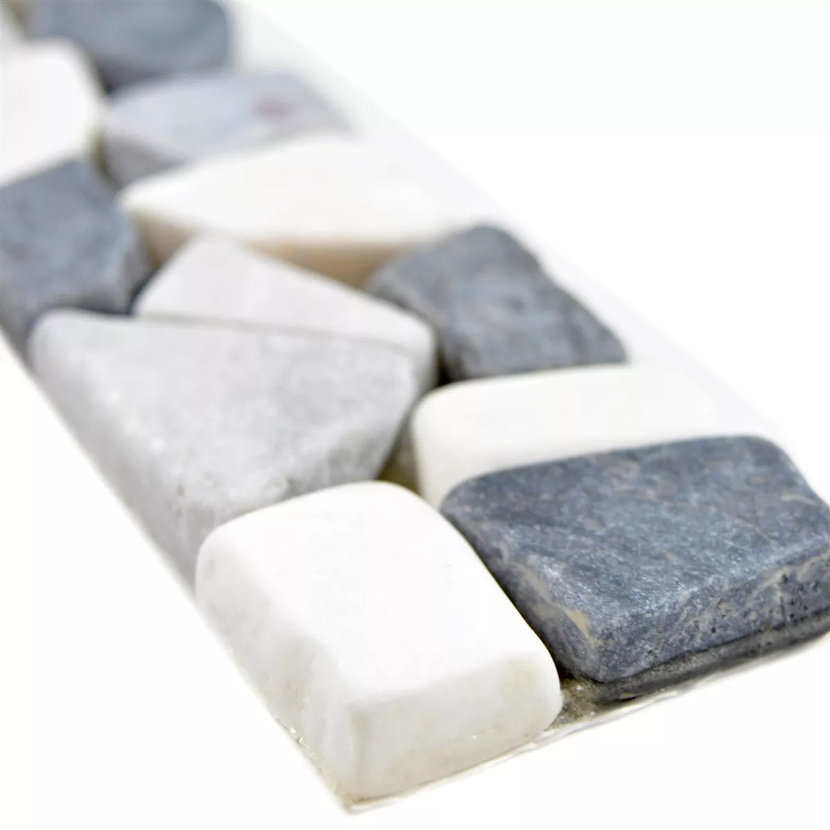 Kamień Naturalny Listwa Riesco Czarny Szary Biały Kamień Naturalny Listwa Riesco Czarny Szary Biały