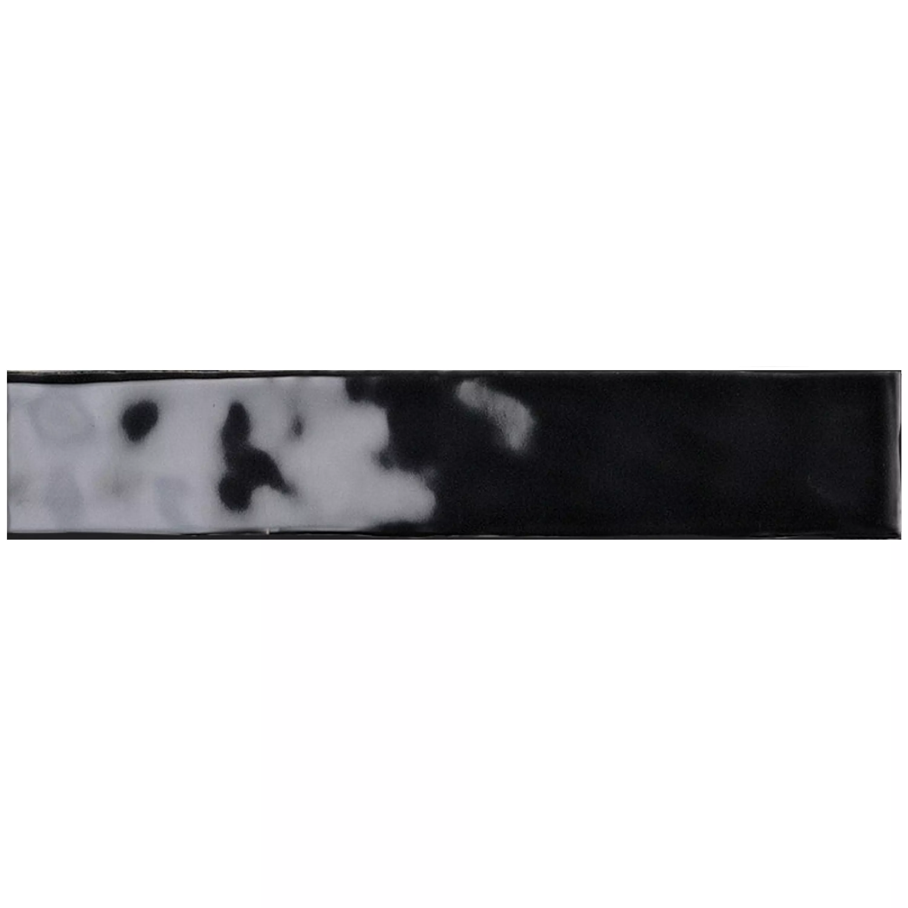 Próbka Płytki Ścienne Montreal Karbowany Czarny 5x25cm