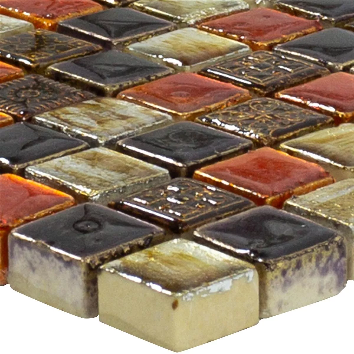 Kamień Naturalny Mozaika Toskana Czerwone Miedź Mix Kamień Naturalny Mozaika Toskana Czerwone Miedź Mix