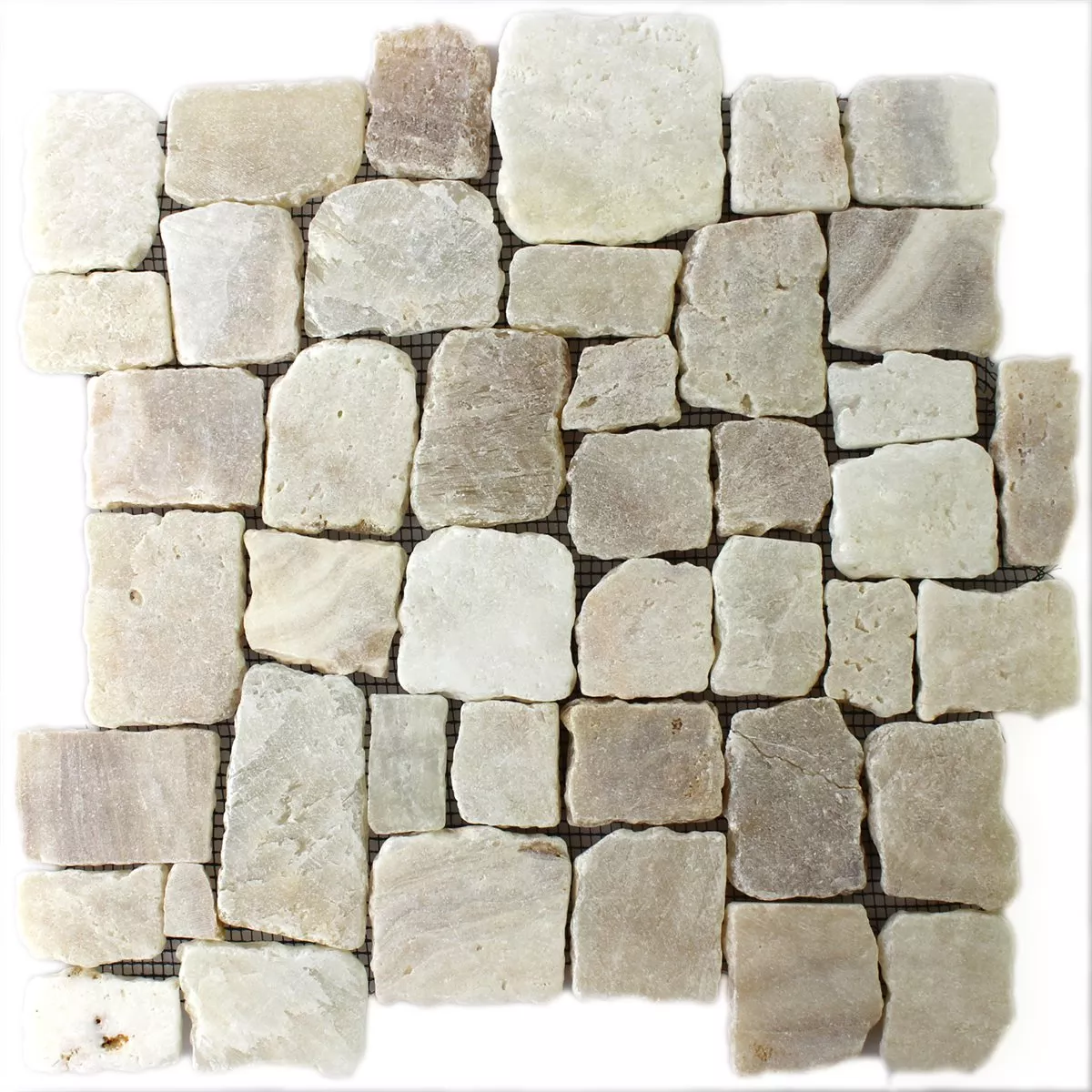 Mozaika Kamień Naturalny Cream Polerowany