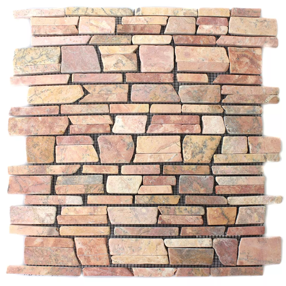 Mozaika Marmur Kamień Naturalny Brick Rosso Verona Mozaika Marmur Kamień Naturalny Brick Rosso Verona