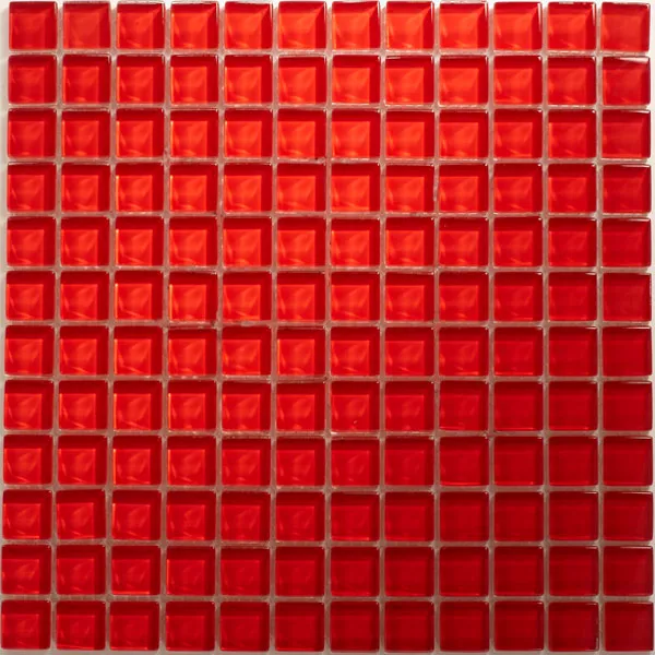 Mozaika Szklana Płytki Uni 23x23x8mm Czerwone