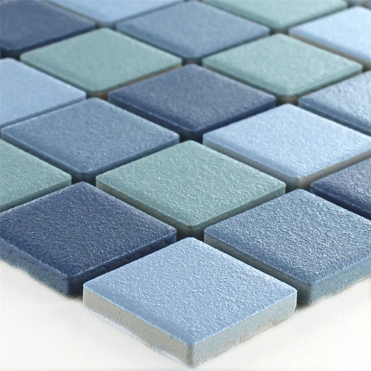 Mozaika Ceramika Antypoślizgowe Niebieski Mix