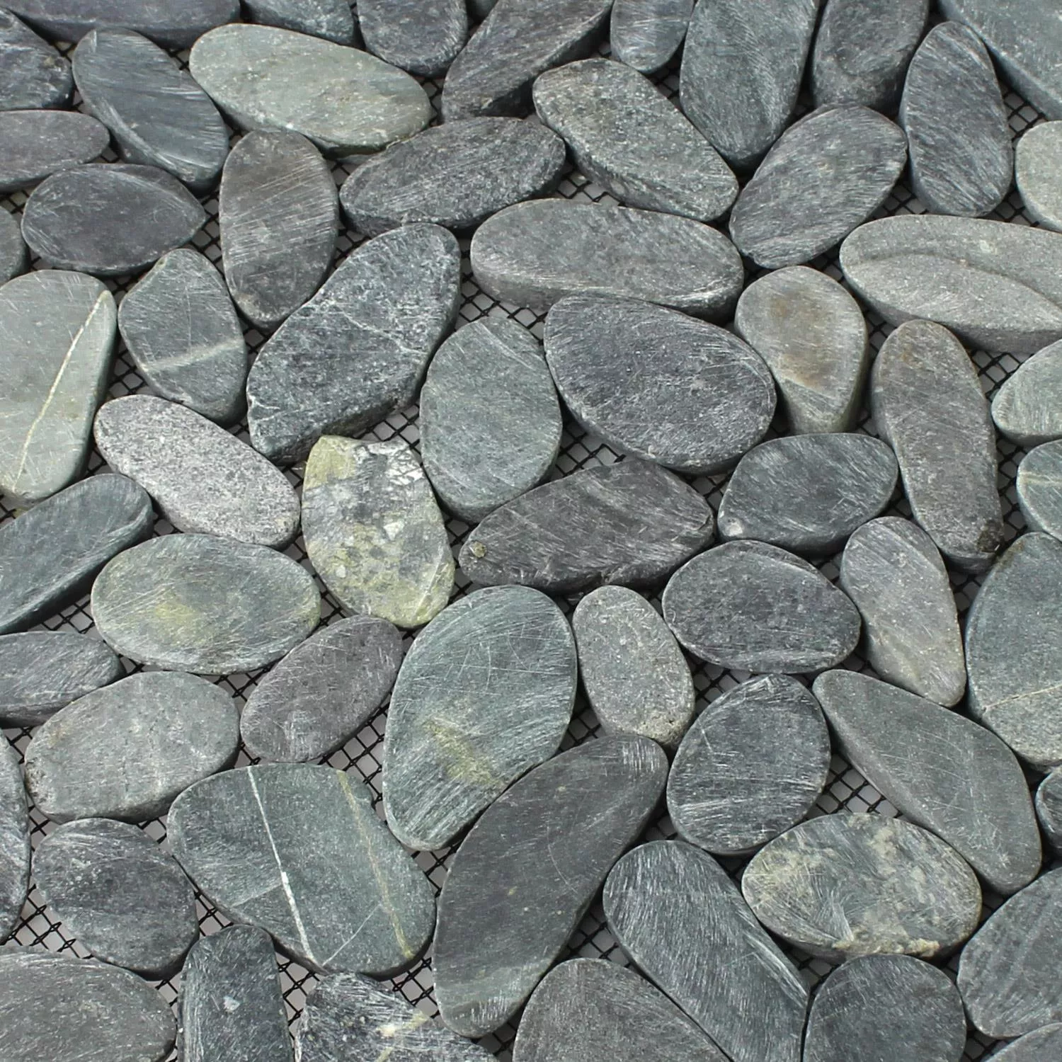 Mozaika Kamień Otoczak Burgas W Plasterkach Czarny