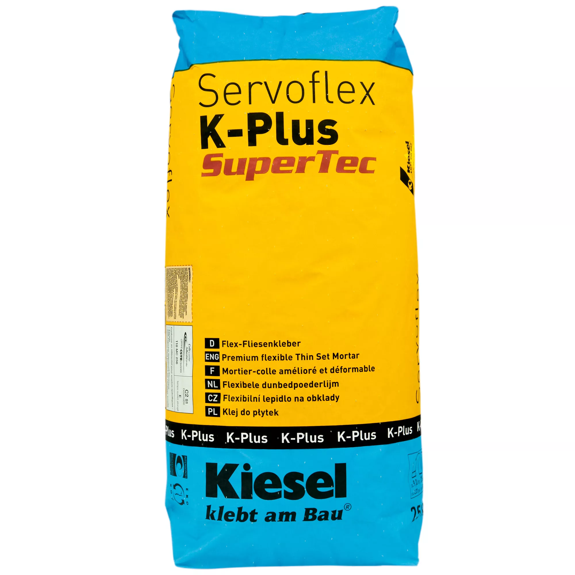 Klej Do Płytek żwirowych Servoflex K-Plus - Płytki Ceramiczne, Zaprawa Gresowa Drobnoziarnista 