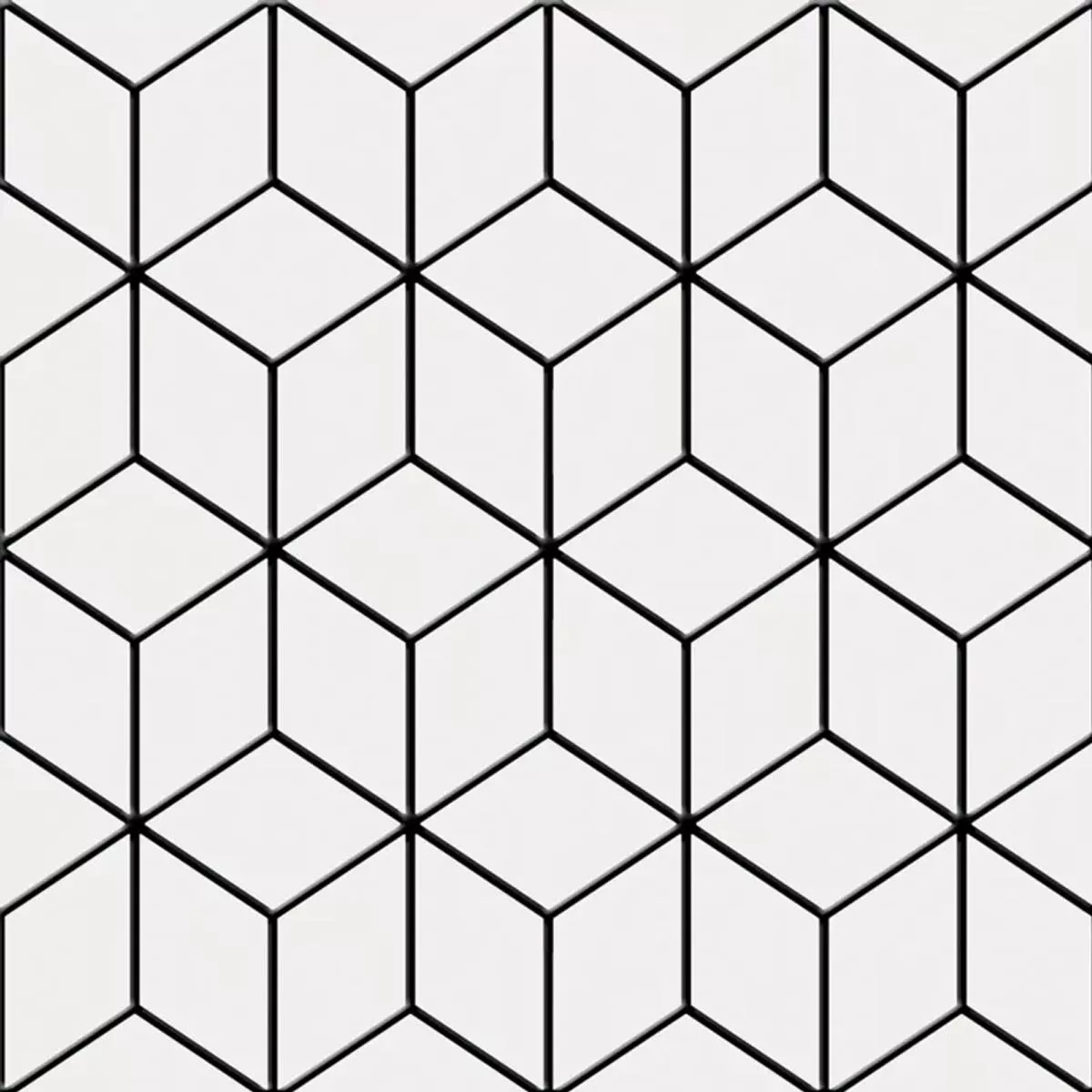 Skyros Czarny Biały 25x25 cm