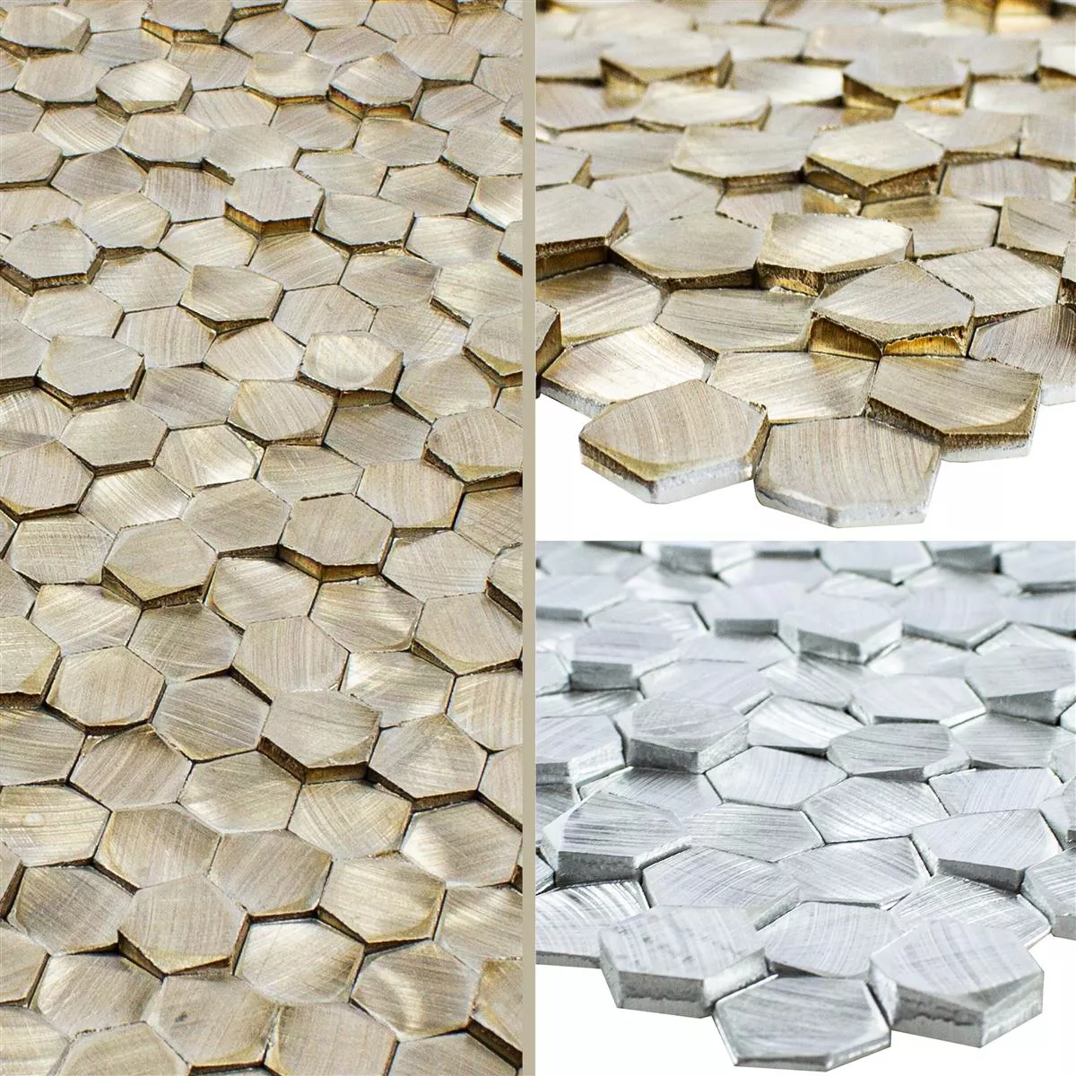 Próbka Aluminium Metal Mozaika McAllen