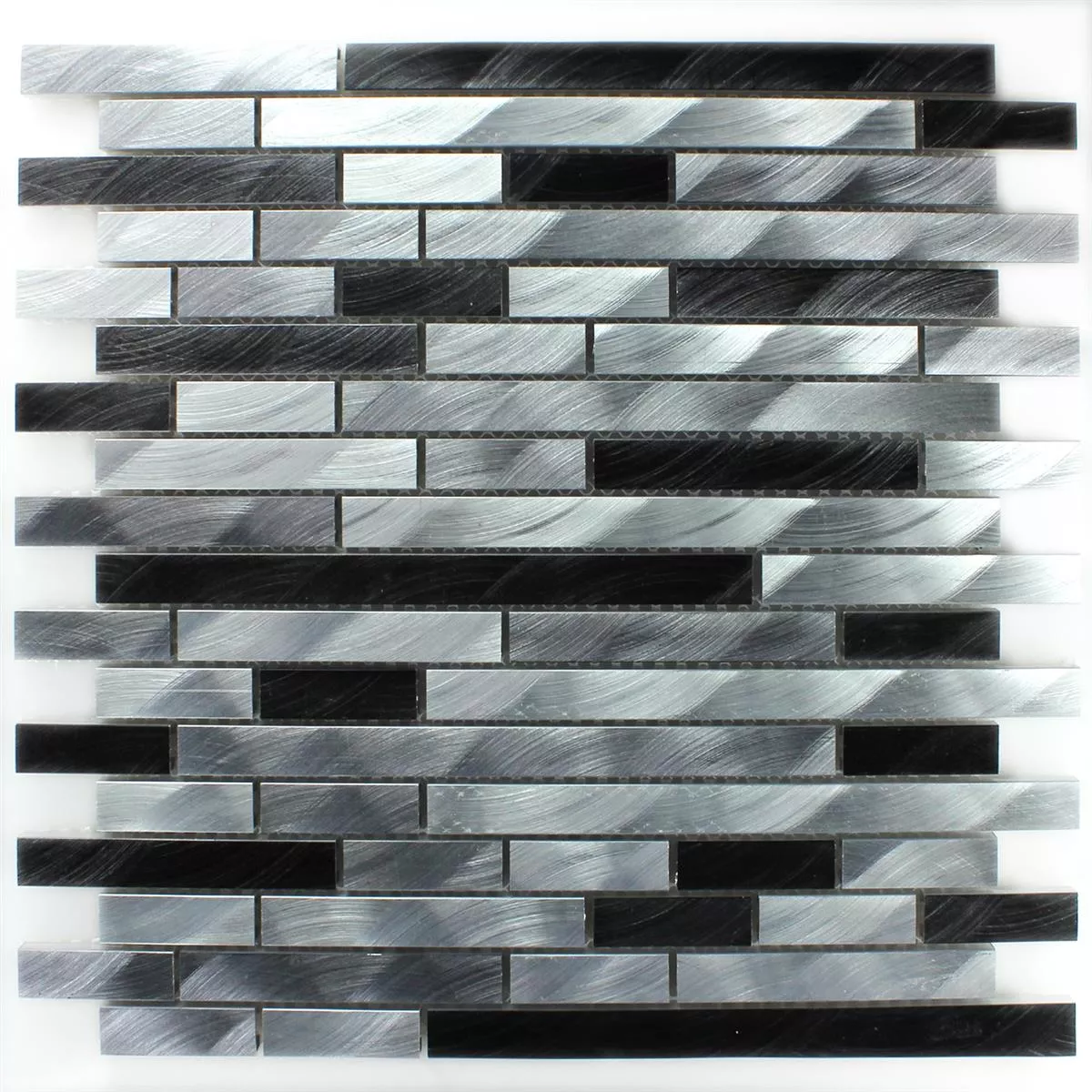 Mozaika Aluminium Metal Sahara Srebrny Mix