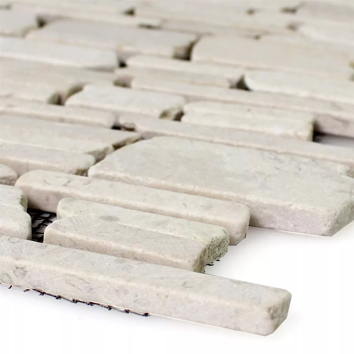 Próbka Mozaika Marmur Brick Biancone