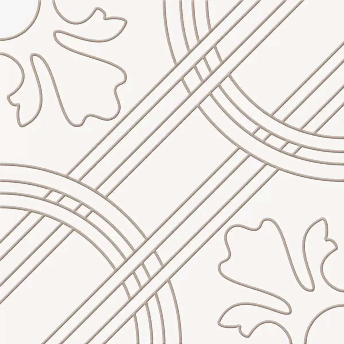 Skyros Biały Szary 25x25 cm