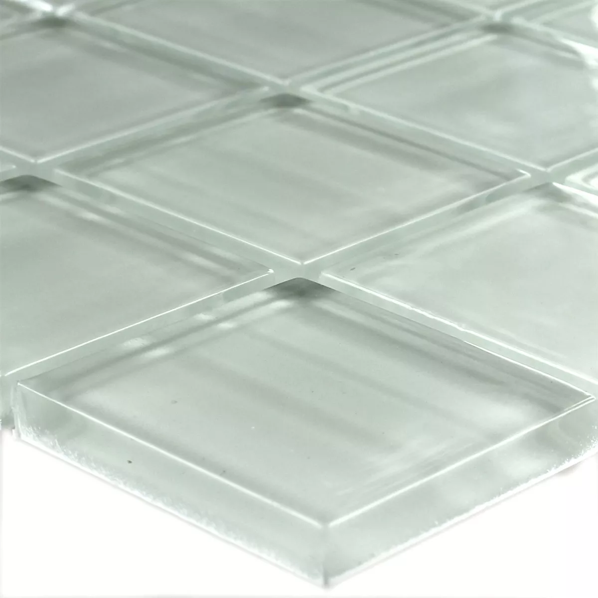 Próbka Mozaika Szklana Columbia Biały Paski