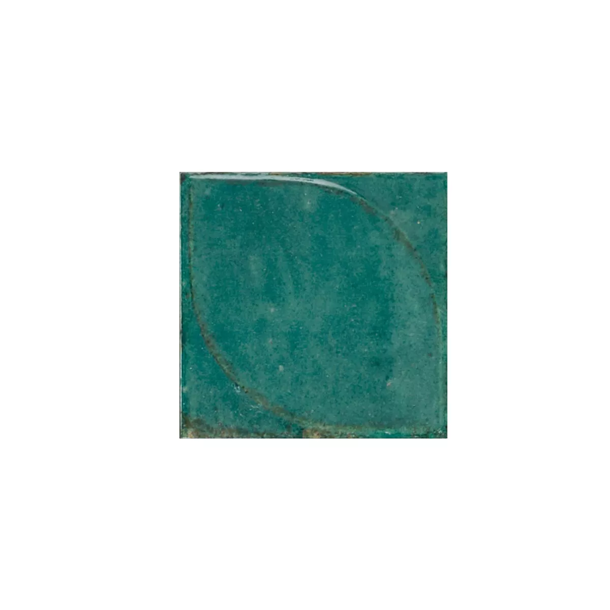 Maryland Emerald Błyszczący 3D Strukturalny 10x10 cm