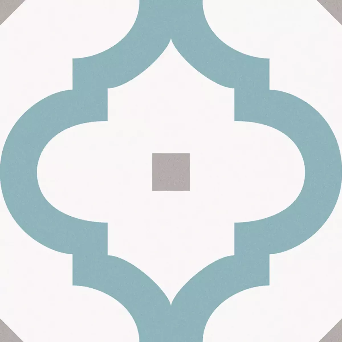 Atlantica Medeo Niebieski Bialy Szary 25x25 cm