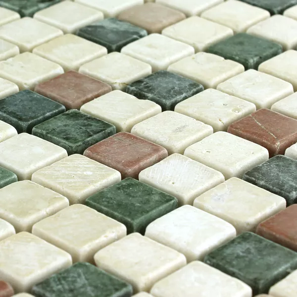 Mozaika Marmur Kolorowy Mix 15x15x7mm