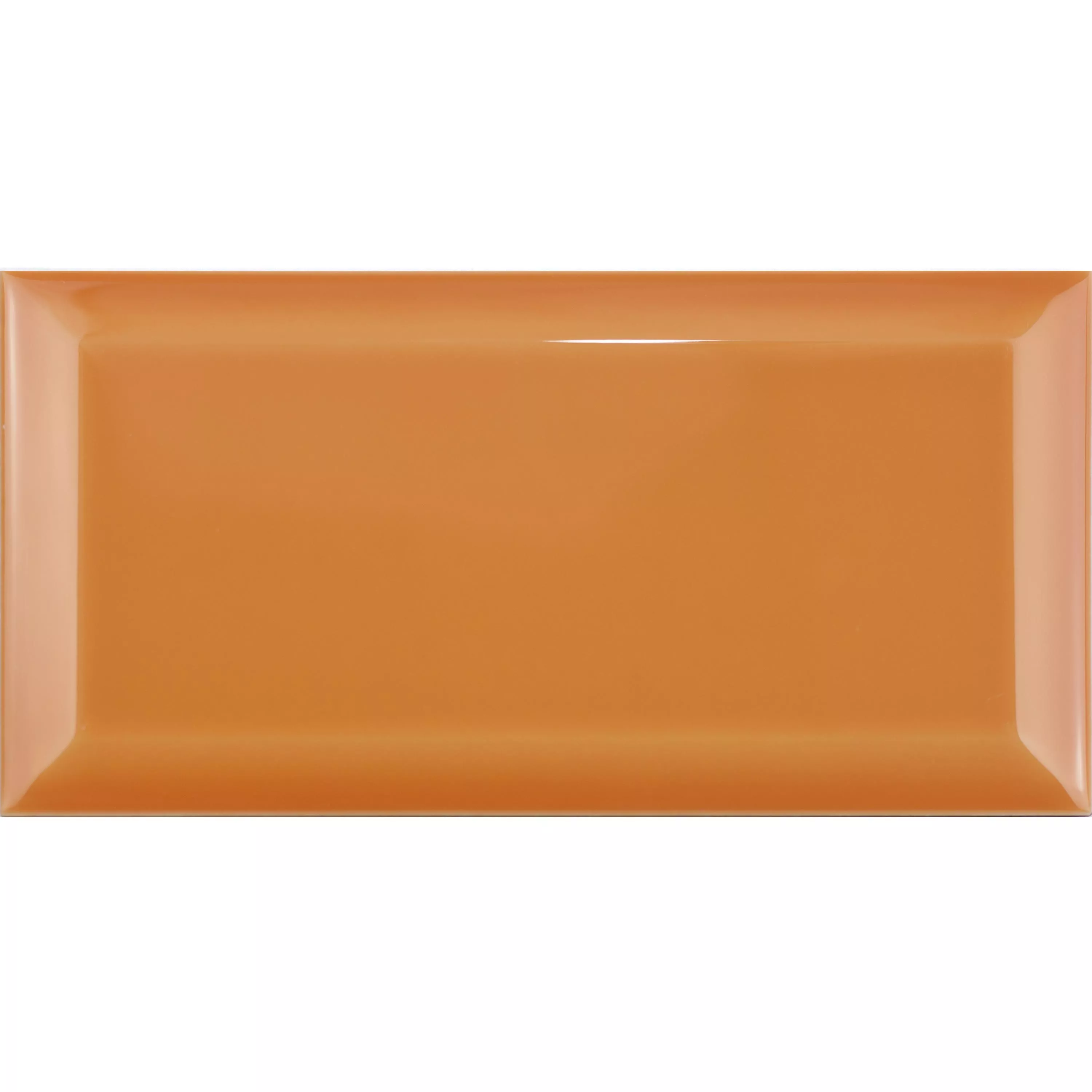 Metro Płytki Ścienne Brussel Z Faset 10x20x0,7cm Naranja Metro Płytki Ścienne Brussel Z Faset 10x20x0,7cm Naranja