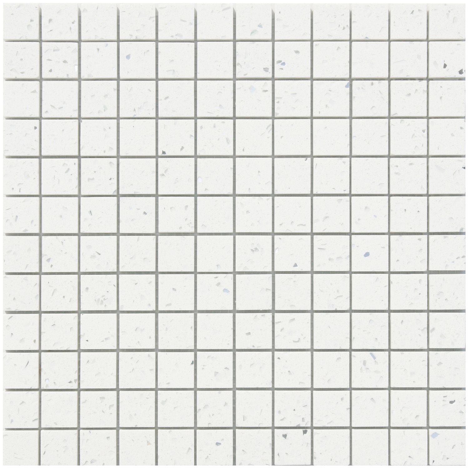 Mozaika Kwarc Kompozyt Biały 23