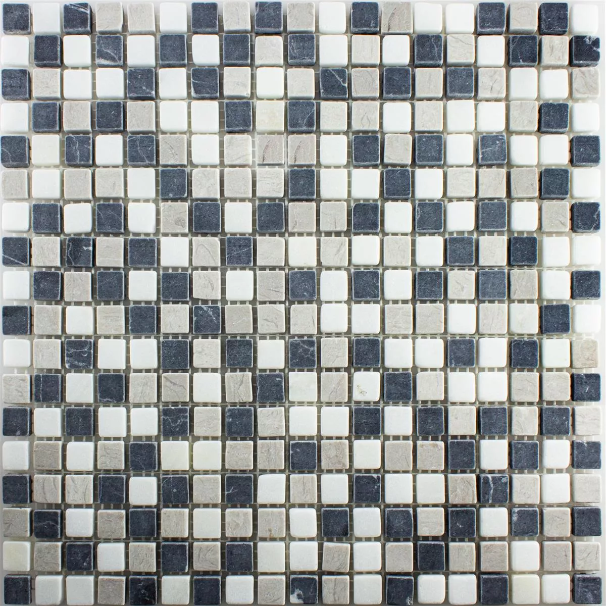 Marmurowa mozaika Erdemol Beżowy Szary Czarny