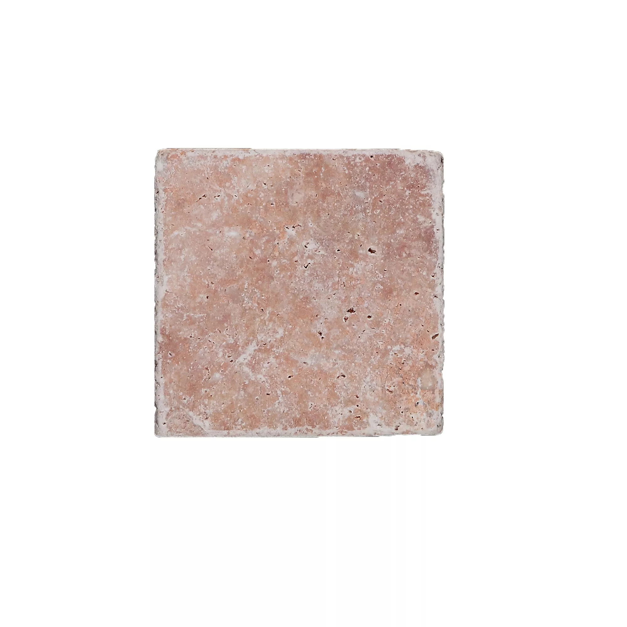Plytka Z Naturalnego Kamienia Trawertyn Usantos Rosso 10x10cm