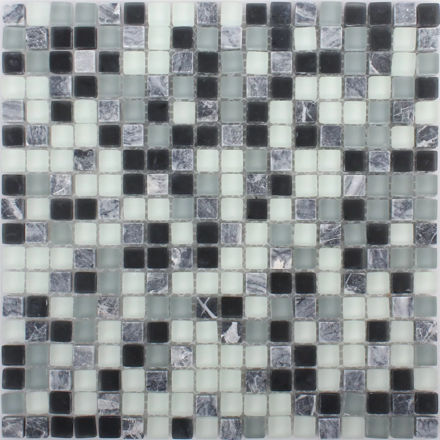 Mozaika Marilia Czarny Szary Biały