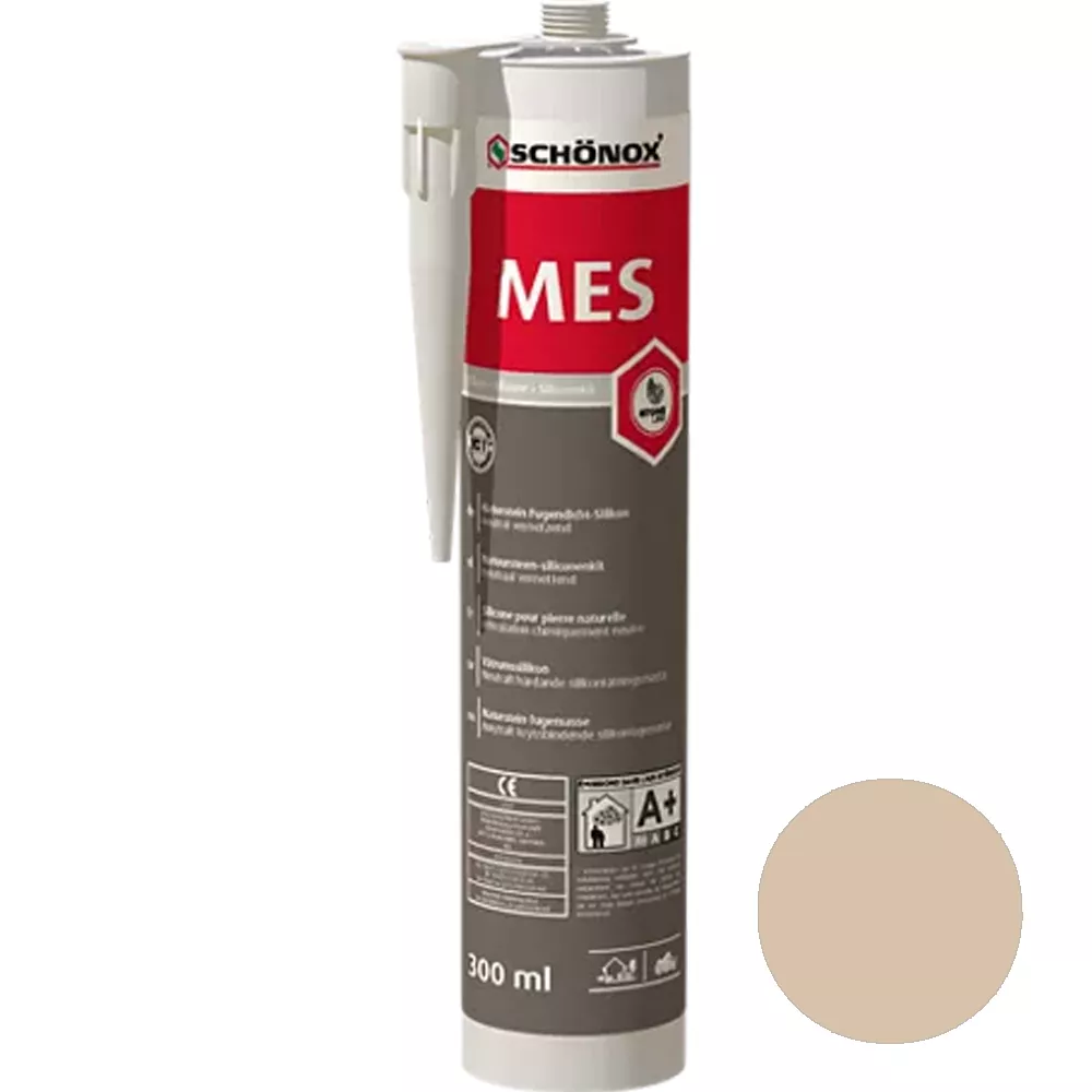 Silikonowy uszczelniacz spoin do marmuru Schönox MES 300 ml