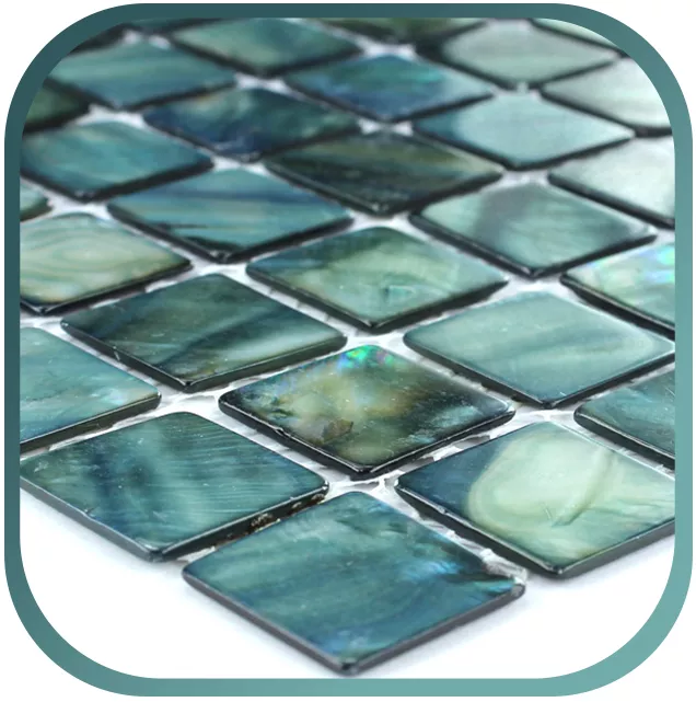 Mozaika Szklana z Masy Perłowej