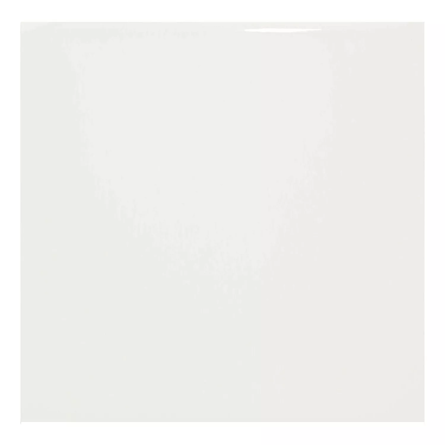 Kafelek metra Biały Błyszczący 10x10 cm Bez Faset Freyburg Blanco