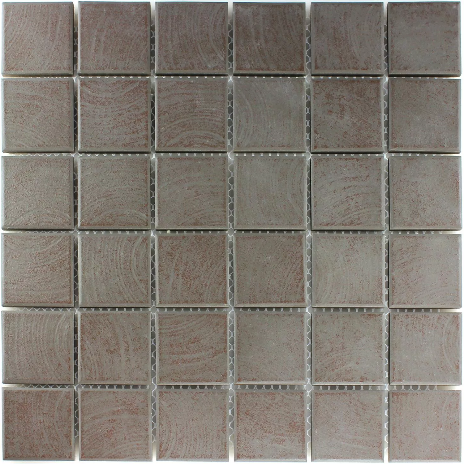 Mozaika Ceramika Antypoślizgowe Brązowy Strukturalny