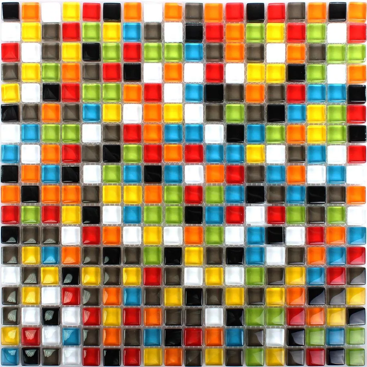 Mozaika Szklana Płytki Nostalgie Kolorowy Mix