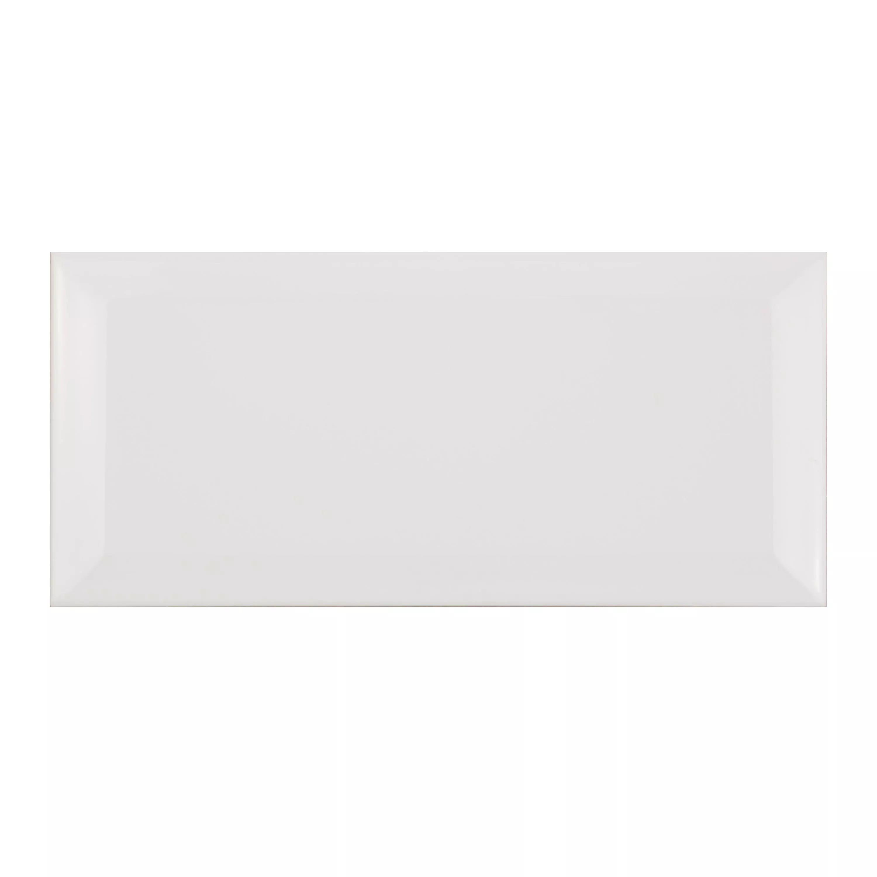 Metro Płytki Ścienne Brasilia Z Faset 7,5x15x0,7cm Blanco Matowy